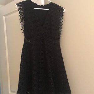Sandro black cocktail dress